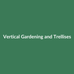 Wall-Mounted Trellis Panel